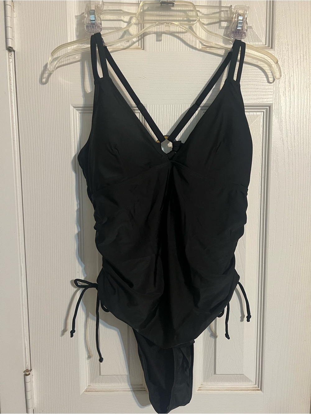 Black women’s  One-Piece Swimsuit - Classic Black